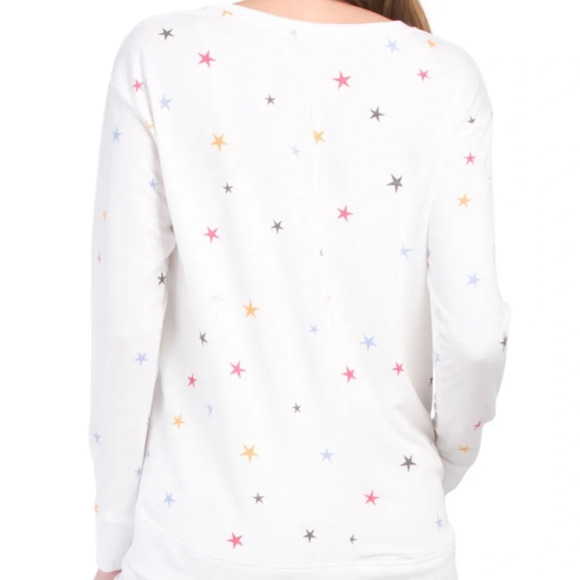 JANE AND DELANCY Long Sleeve Star Top - Picture 2 of 2